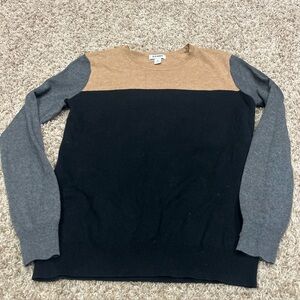 Womens Medium Old Navy color block sweater